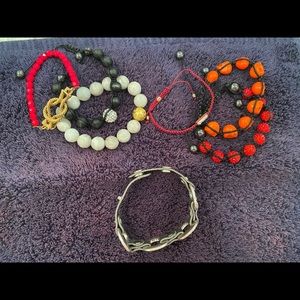 Set of 7 bracelets